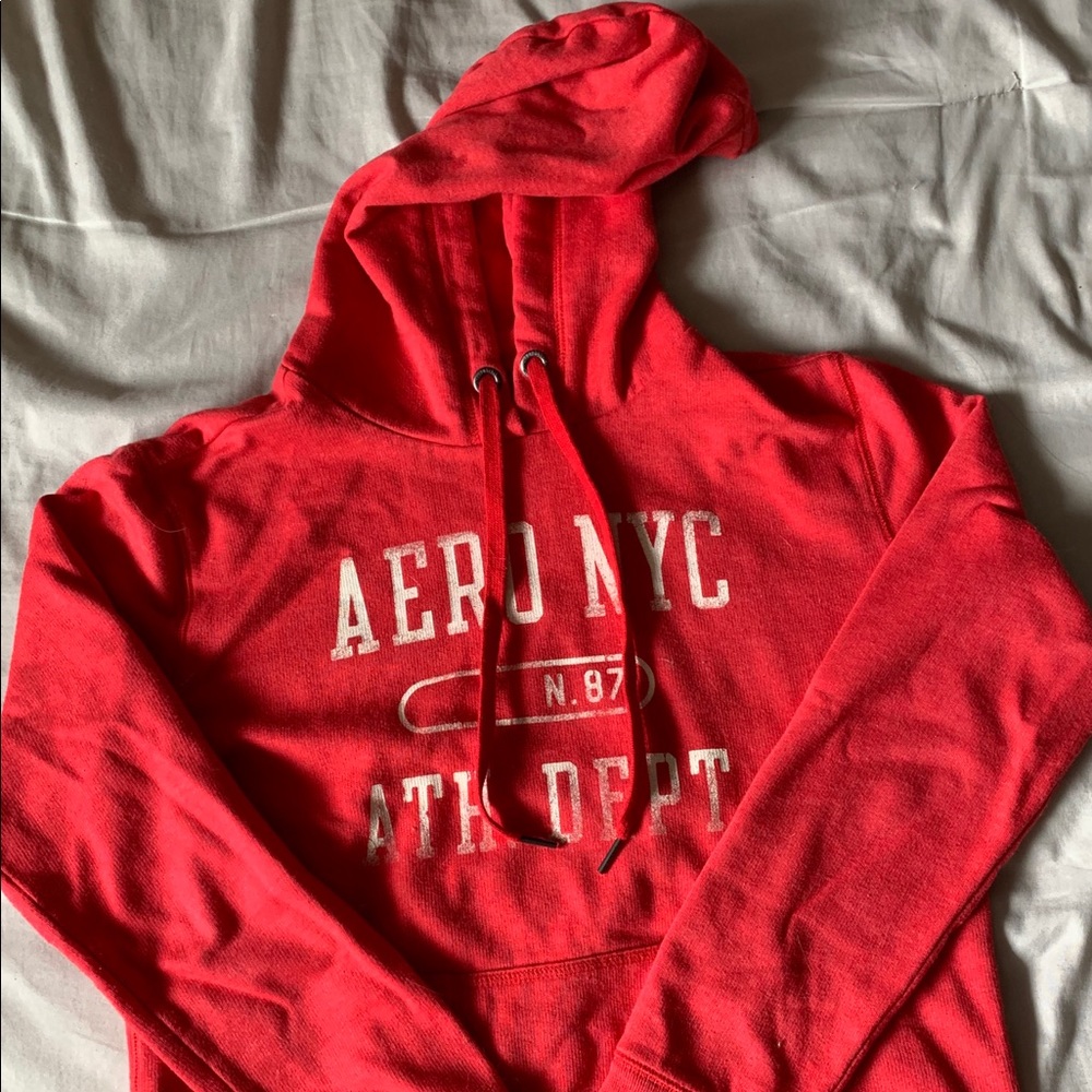 Red Pinkish Aeropostle Hoodie